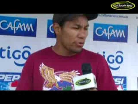 Javier Ara&uacute;jo  y sus expectativas con Millonarios