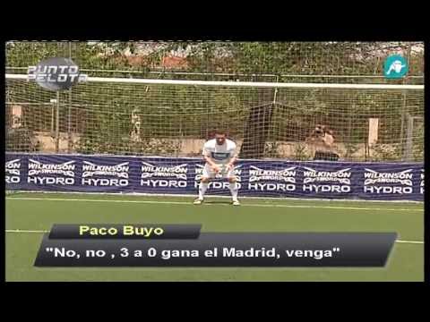 futre - Buyo y Futre se vuelven a ver las caras... y se retan desde el punto de penalti.
