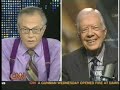 Fmr. President Jimmy Carter on Larry King