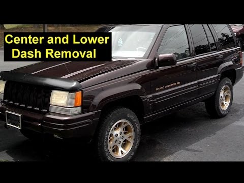 Jeep Grand Cherokee Center and Lower Dash Removal – Auto Repair Series