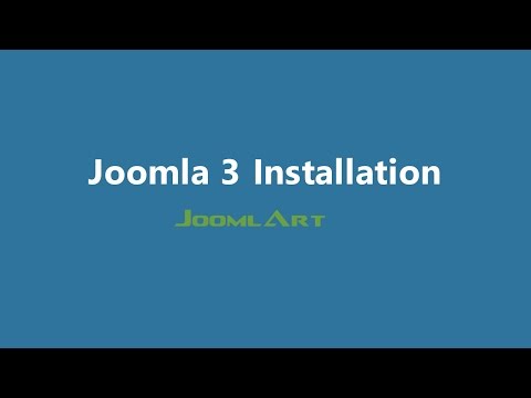 Joomla 3 Video tutorials - Joomla Installation Joomla 3 Video tutorials - Joomla Installation