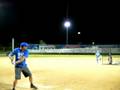 Police Softball.com Home Run Challenge against Brett Helmer
