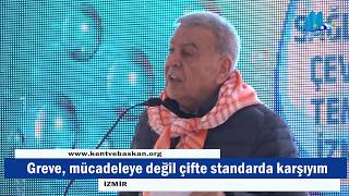 Greve, mücadeleye değil çifte standarda karşıyım