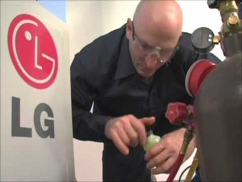how to close vent on lg air conditioner