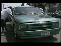my nigga thirsty came through ma block with his crazii loud bagged s-10... we was chillin with rasheed (has gold blazer) and vic (owns 