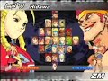 SFA3- Ryu vs Akuma, Karin vs Zangief, Cody vs Rolento _(1/5)