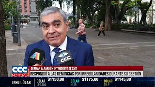 GERMÁN ALFARO EX INTENDENTE DE SMT