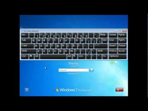 how to reset windows 7 password