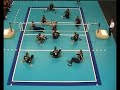 Zitvolleybal EK 2007 NED-DUI
