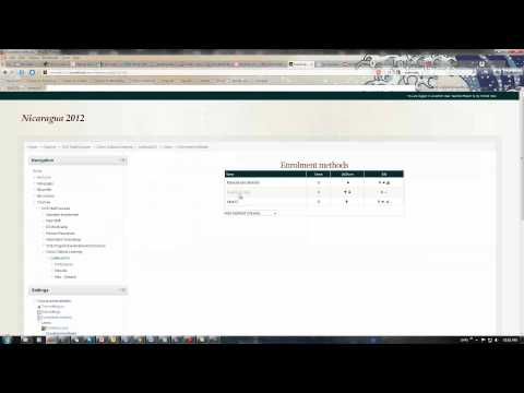 how to self enroll in moodle