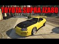 Toyota Supra JZA80 для GTA 5 видео 1