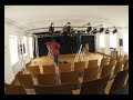 ArtikultTheater Aufbau BLAUPAUSE im Pelkovenschloessl