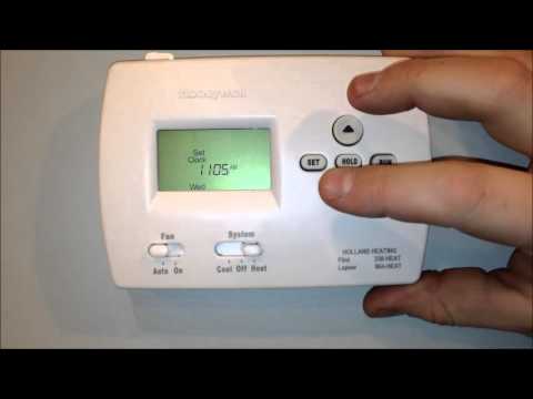 how to use a thermostat for cooling