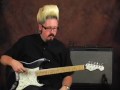Dunlop Univibe pedal demo chorus vibrato rotating Leslie speaker guitar effect via Fender Custom shop strat