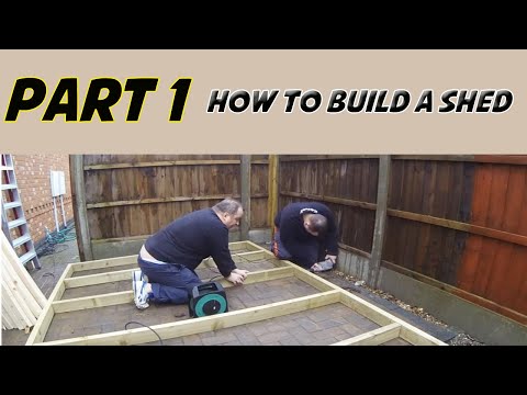 how to build a shed