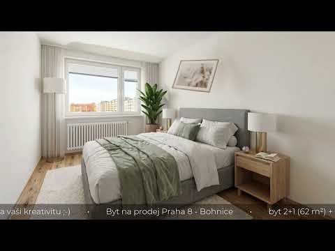 Video Prodej 2+1/L jen 7 min. od metra C Kobylisy