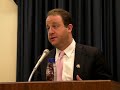 Rep. Jared Polis discusses vegetarianism at Capitol Hill press conference