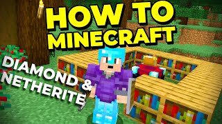 How to Minecraft: Enchanted Netherite and Diamond Armor in 1.16 [#9]