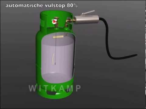 how to fill lpg in car from cylinder