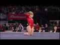 Samantha Peszek on Floor at 2008 Tyson American Cup