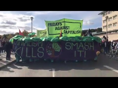 Grüne Klimapolitik: Demonstranten rechnen in Berlin mit der Politik der Grünen ab