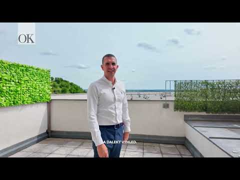 Video Byt 1+kk s obrovskou terasou a výhledem do dálky 