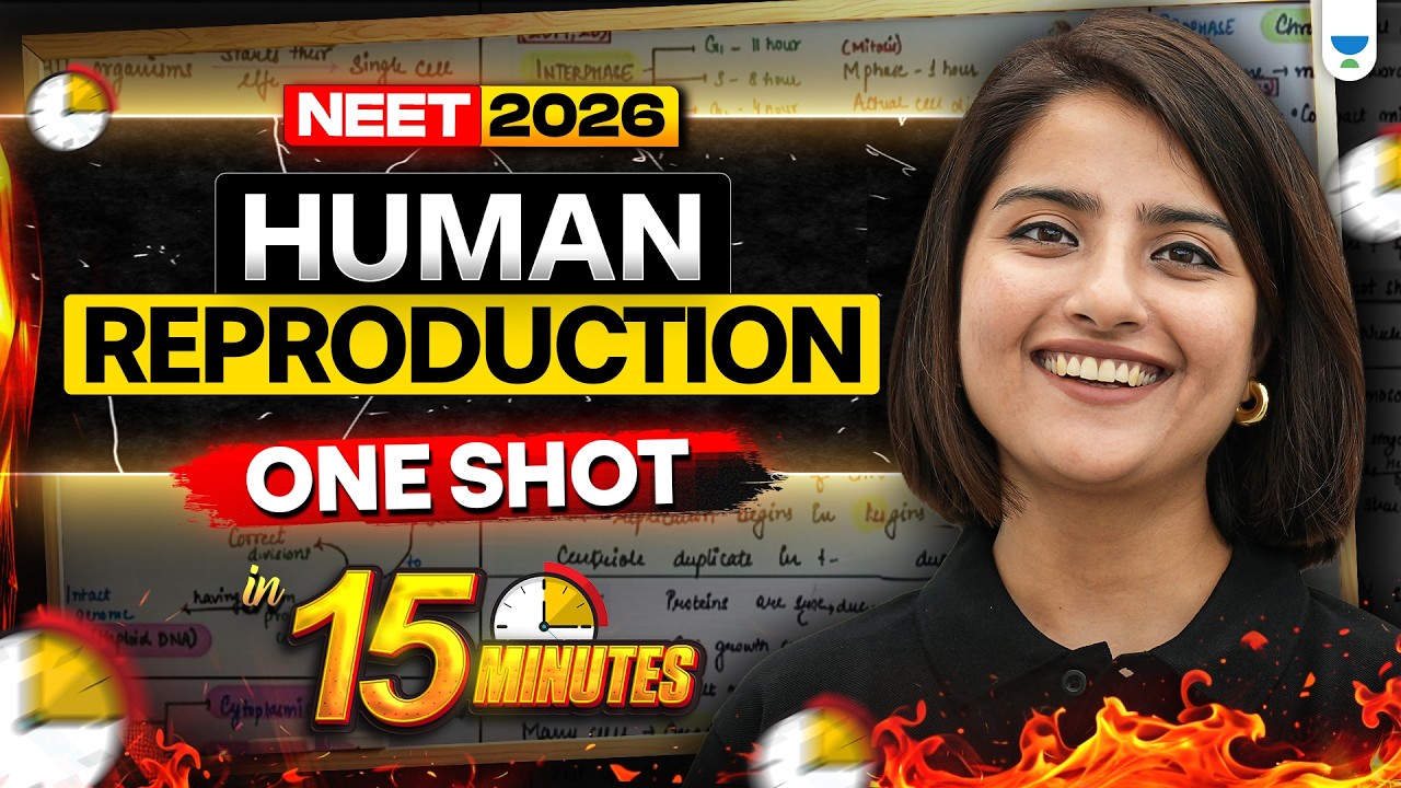 👶 Human Reproduction One Shot in 15 Minutes ⚡ | NEET 2025 🔥 Seep Pahuja #seeppahuja #neet2025