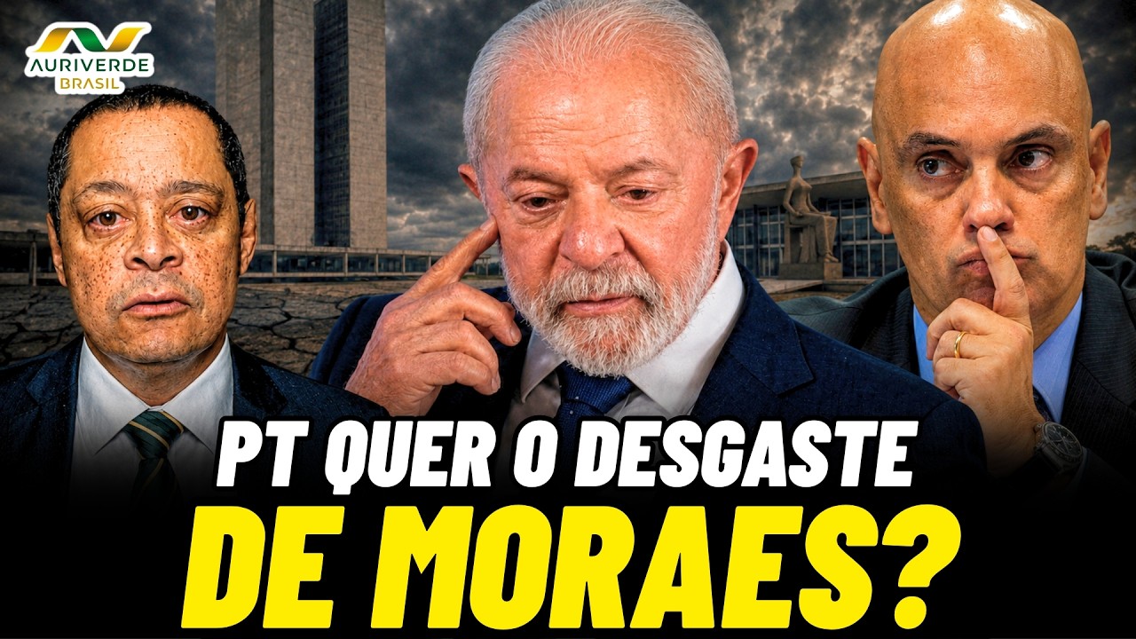 O PT tem interesse no desgaste de Moraes? | Análise de Jorge Serrão