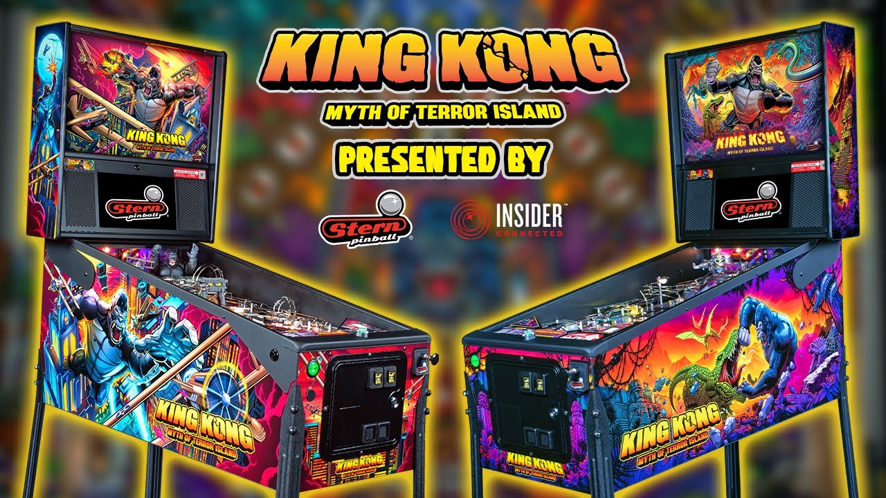 KING KONG MYTH OF TERROR ISLAND REVEALED to Pinball News