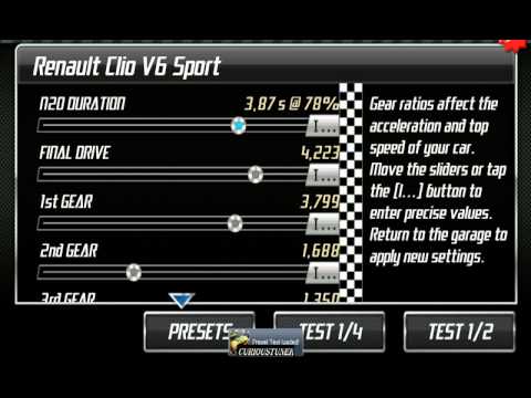 how to tune clio drag racing