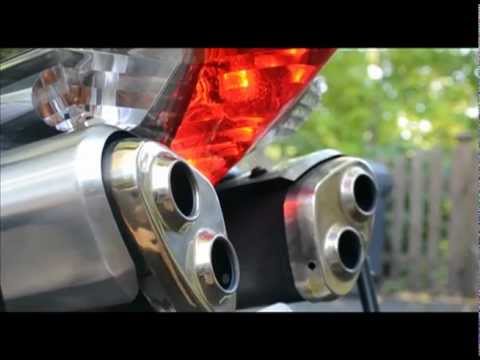 how to remove vfr800 exhaust