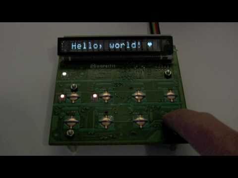 how to use vfd control panel
