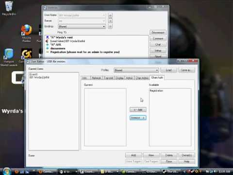 how to adjust user volume in ventrilo