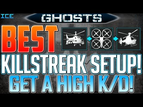 BEST Killstreak Setup in Call of Duty: Ghosts! (Ghosts Multiplayer Gameplay)