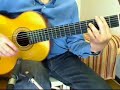 Entre Dos Aguas (Paco de Lucia) Tutorial 2 (English Version)
