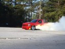 chevy silverado 'silverod' ls7 burnout