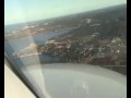 Mali AIR Cessna C340 OE-FMH short field landing and starting in Vrsar, 700m (2297') runway