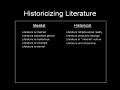 Cultural Theory: Idealist and Historicist Traditions