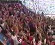 Olympiakos fans singing
