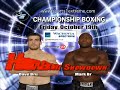 Championship Boxing 10.19.07 Wachovia Spectrum :30 TV spot