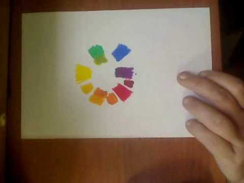 how to set oil pastels on paper