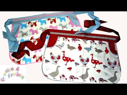 Wie man eine Schürze näht - Super einfach & und wunderschön