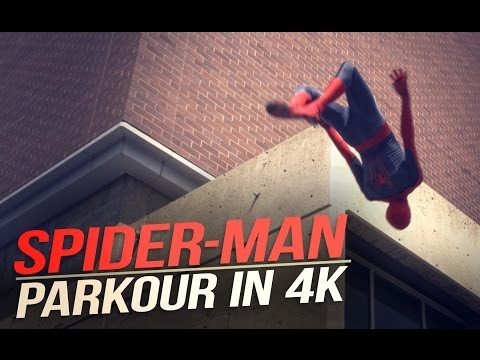 Spider-Man fait son parkour