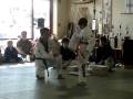 Jake and Nick break boards for their green belts.mpg