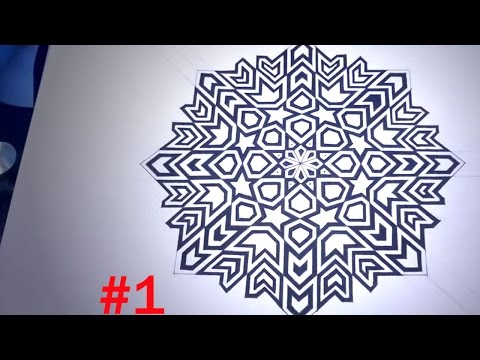 how to draw islamic art