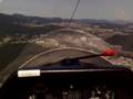 Ein Segelflug Start und Landung