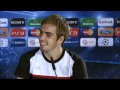 Philipp Lahm und Thomas Müller vor dem Zürich-Spiel
