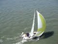 Singlehanded sailing kitecam compilation