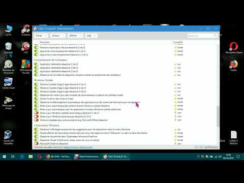 O&O ShutUp 10/ Utilisation/ tuto FR
