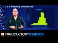 Introductory Statistics - Chapter 2: Presenting data